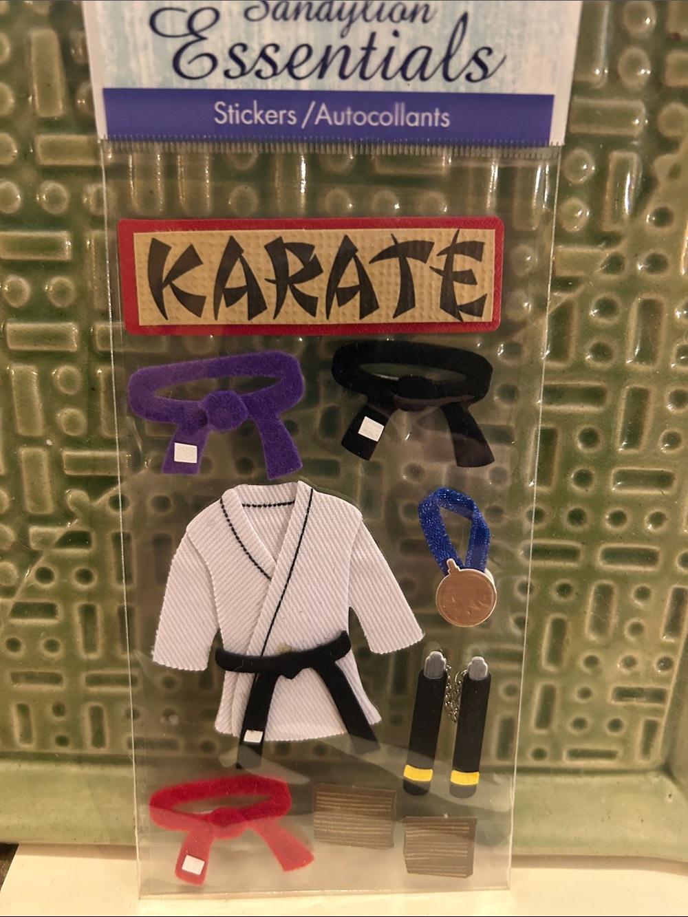 Scrapbooking Karate Stickers Bundle - Picture 5 of 7